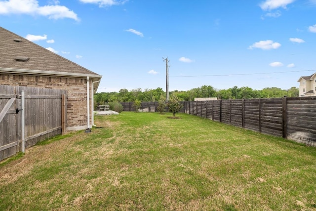 608 Roaming Dr, Hutto, TX 78634 - view of fenced backyard