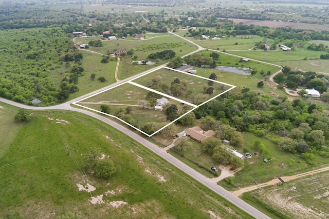 1022 County Road 111, Giddings, TX 78942 - drone / aerial view with a rural view