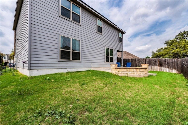 109 Pine Is, Leander, TX 78641 - back of property with a fenced backyard