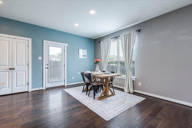 109 Pine Is, Leander, TX 78641 - dining space with recessed lighting and wood finished floors