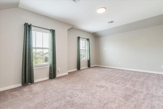 109 Pine Is, Leander, TX 78641 - empty room featuring lofted ceiling and carpet