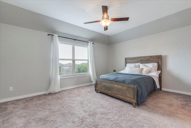109 Pine Is, Leander, TX 78641 - carpeted bedroom with baseboards and a ceiling fan