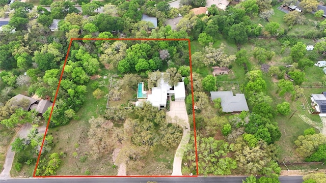 9206 Chisholm Ln, Austin, TX 78748 - view of property location with property parcel outlined