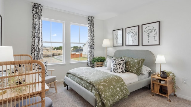 2620 Caleb Asher Loop, Round Rock, TX 78665 - bedroom featuring carpet floors and multiple windows