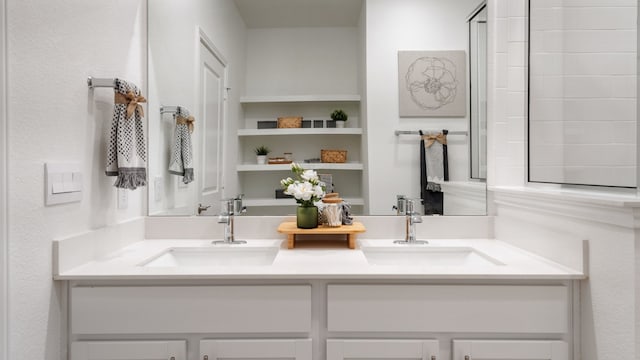 2620 Caleb Asher Loop, Round Rock, TX 78665 - full bathroom featuring double vanity