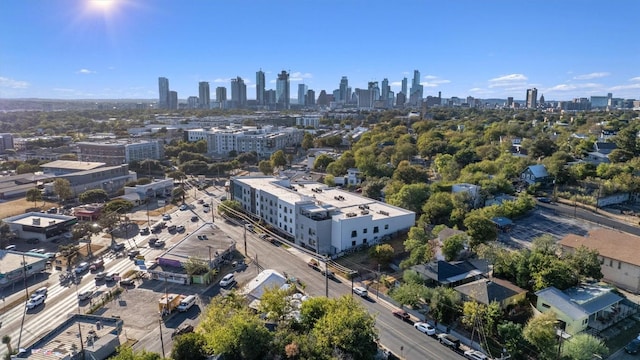 2220 Webberville Rd Unit 207, Austin, TX 78702 - drone / aerial view of city skyline