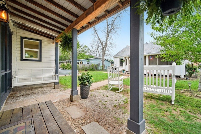 view of patio / terrace