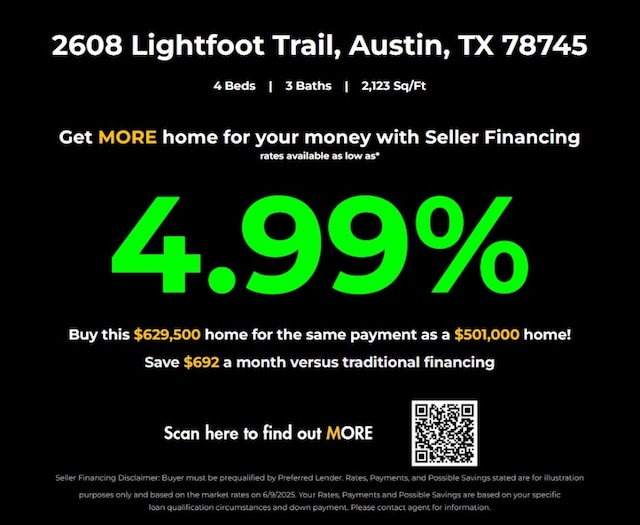 2608 Lightfoot Trl, Austin, TX 78745 - view of a document