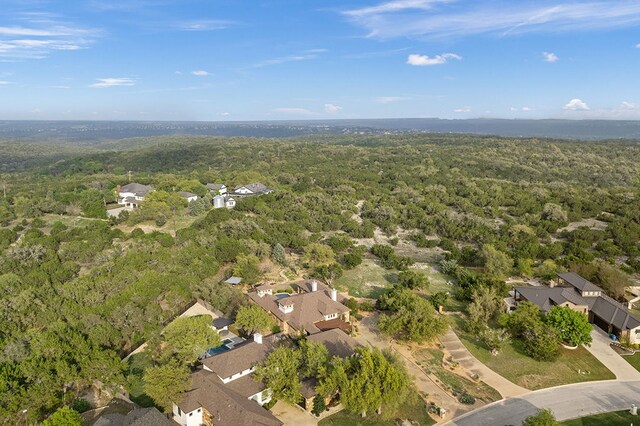 15086 Barrie Dr, Austin, TX 78734 - aerial view of property's location with a forest and nearby suburban area