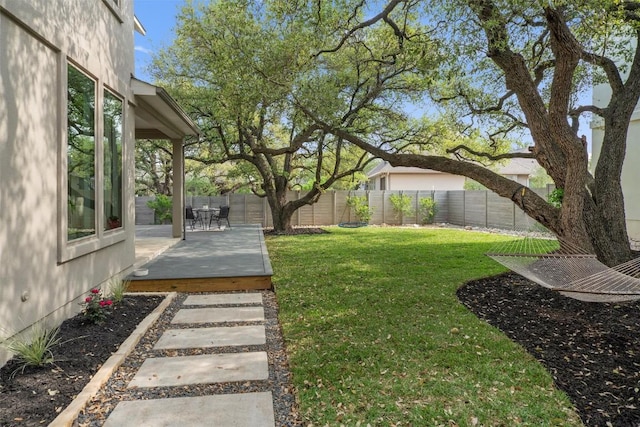1213 Silver Dollar Trl, Georgetown, TX 78628 - view of yard with a patio area