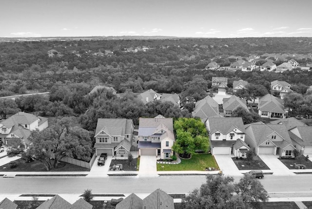 1213 Silver Dollar Trl, Georgetown, TX 78628 - aerial perspective of suburban area