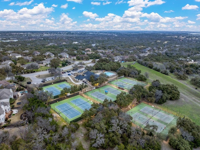 30336 Tiger Woods Dr, Georgetown, TX 78628 - aerial view of property and surrounding area