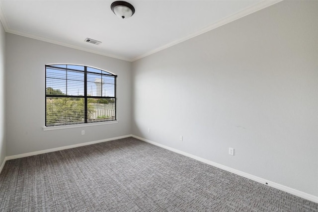 4000 Ranch Road 620 N Unit 8, Austin, TX 78734 - spare room featuring ornamental molding, carpet, and baseboards