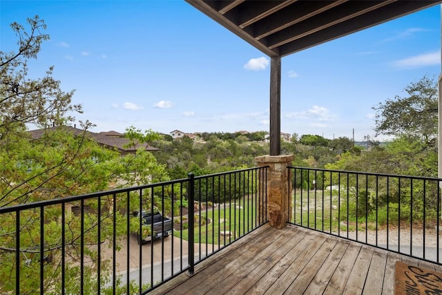 4000 Ranch Road 620 N Unit 8, Austin, TX 78734 - view of wooden deck
