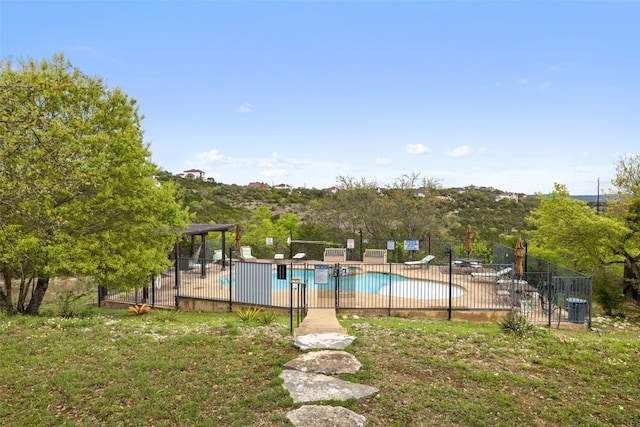 4000 Ranch Road 620 N Unit 8, Austin, TX 78734 - community pool with a patio and central AC unit