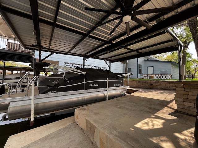 421 E Briarway Dr, Marble Falls, TX 78654 - view of dock area