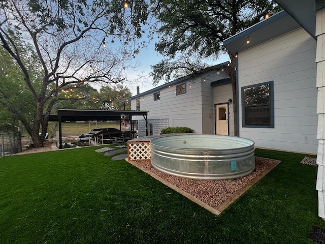 421 E Briarway Dr, Marble Falls, TX 78654 - view of green lawn
