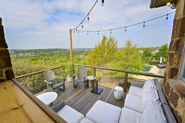 7721 Journeyville Dr, Austin, TX 78735 - view of deck