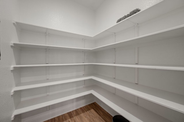 view of pantry