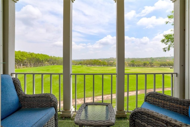 16 Tournament Way Unit 19, The Hills, TX 78738 - balcony featuring golf course view