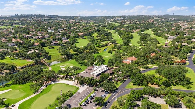 16 Tournament Way Unit 19, The Hills, TX 78738 - drone / aerial view of a golf course and a nearby body of water
