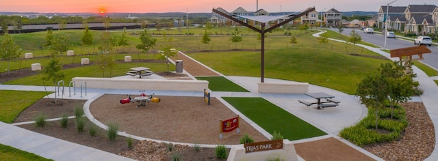 523 Jane Long, San Marcos, TX 78666 - view of community with a yard and a residential view