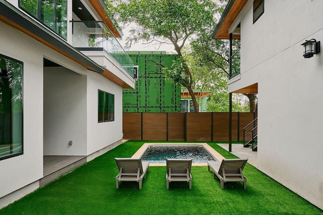 411 Krebs, Austin, TX 78704 - view of yard