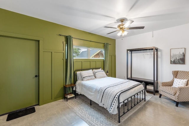 6810 River Oaks Dr, Kingsland, TX 78639 - bedroom with a ceiling fan