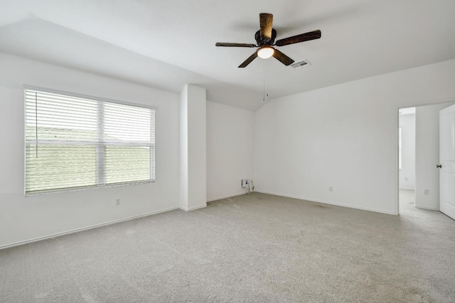 118 Esparza Dr, Bastrop, TX 78602 - unfurnished room with light carpet and ceiling fan