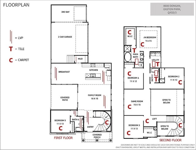 8600 Dongan Dr, Austin, TX 78744 - plan