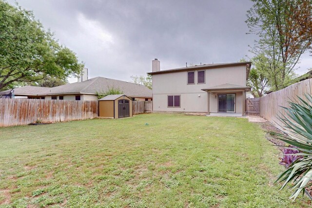 1711 Lloydminister Way, Cedar Park, TX 78613 - rear view of property featuring a chimney
