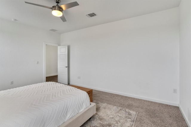 13609 Baileyfield Dr, Pflugerville, TX 78660 - carpeted bedroom featuring baseboards and a ceiling fan