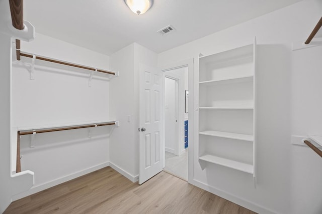 3505 Galena Hills Loop, Round Rock, TX 78681 - spacious closet featuring wood finished floors