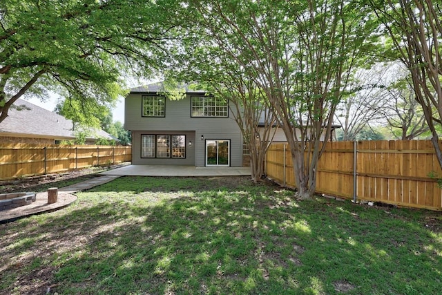3505 Galena Hills Loop, Round Rock, TX 78681 - back of house with a patio and a fenced backyard