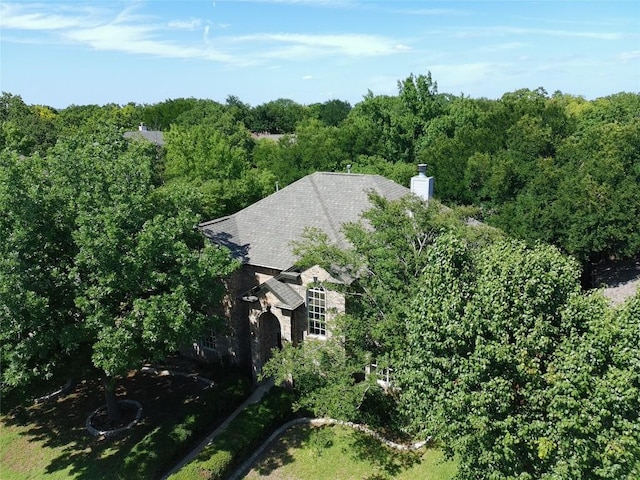 3505 Galena Hills Loop, Round Rock, TX 78681 - view of subject property featuring a heavily wooded area