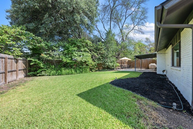 5310 Fort Clark Dr, Austin, TX 78745 - view of yard with a patio area
