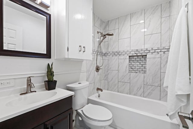 7003 Priscilla Dr, Austin, TX 78752 - full bathroom with shower / bath combo and vanity