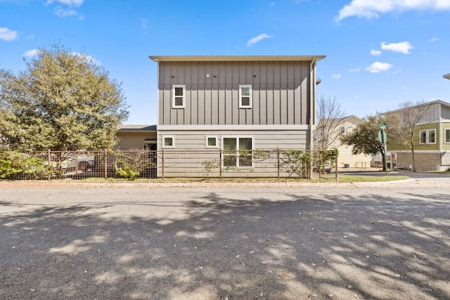 1900 Teagle Dr, Austin, TX 78741 - back of house with board and batten siding