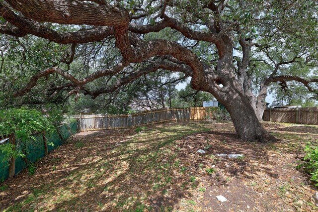 4142 Rockwood Dr, Lago Vista, TX 78645 - view of fenced backyard