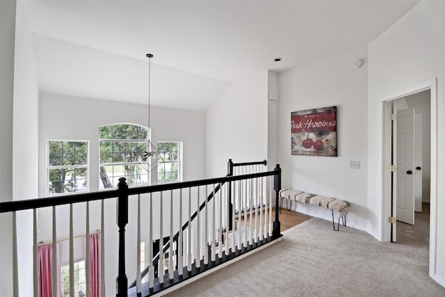 102 Hurst Creek Rd, Lakeway, TX 78734 - corridor with an upstairs landing and carpet floors