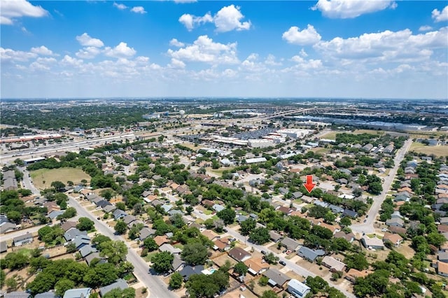 aerial view