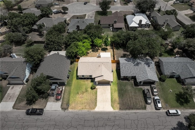 aerial view of property's location featuring nearby suburban area