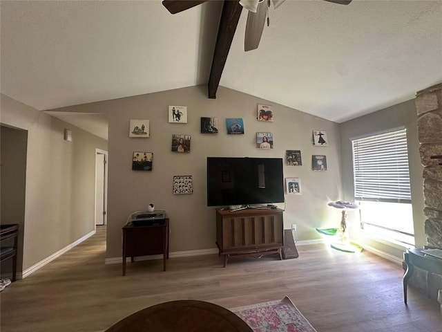 513 Purple Sage Dr, Round Rock, TX 78681 - living area with ceiling fan and wood finished floors