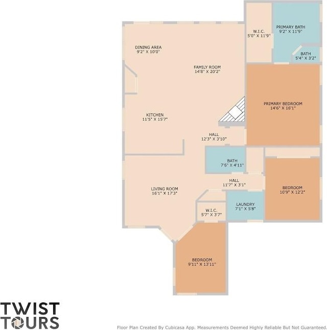 2312 Mcgregor Ln, Cedar Park, TX 78613 - room layout
