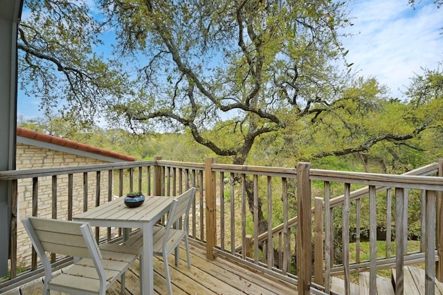 200 Oak Grove Dr, Dripping Springs, TX 78620 - view of wooden terrace