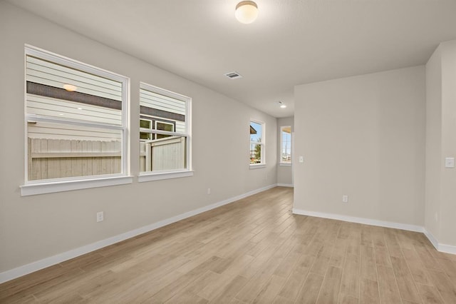 131 Harvest Ridge Blvd, Elgin, TX 78621 - spare room featuring light wood-style flooring and baseboards