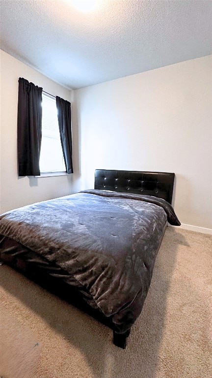131 Harvest Ridge Blvd, Elgin, TX 78621 - carpeted bedroom featuring a textured ceiling