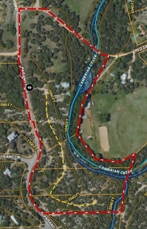 13601 Paisano Trl, Austin, TX 78737 - map