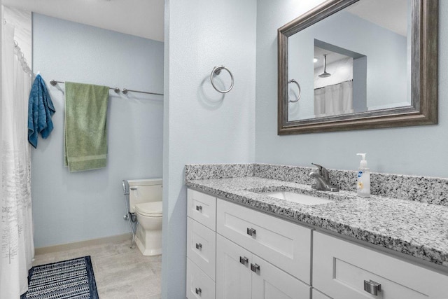 932 Scenic Loop, Kingsland, TX 78639 - full bath with vanity and a shower with shower curtain