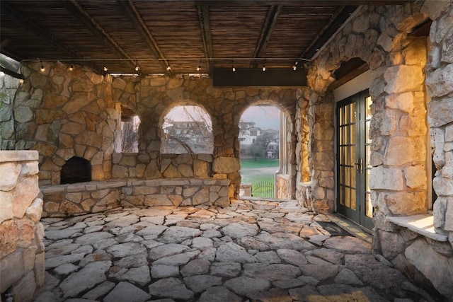 1313 W 9th 1/2 St, Austin, TX 78703 - view of patio / terrace featuring french doors